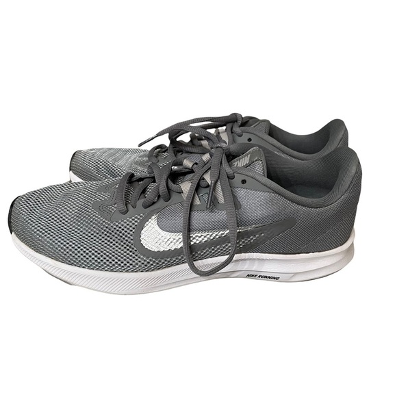 Nike Downshifter 9 Gray Running Sneakers Women’s Size 7.5 AQ7481-001 - Picture 1 of 13